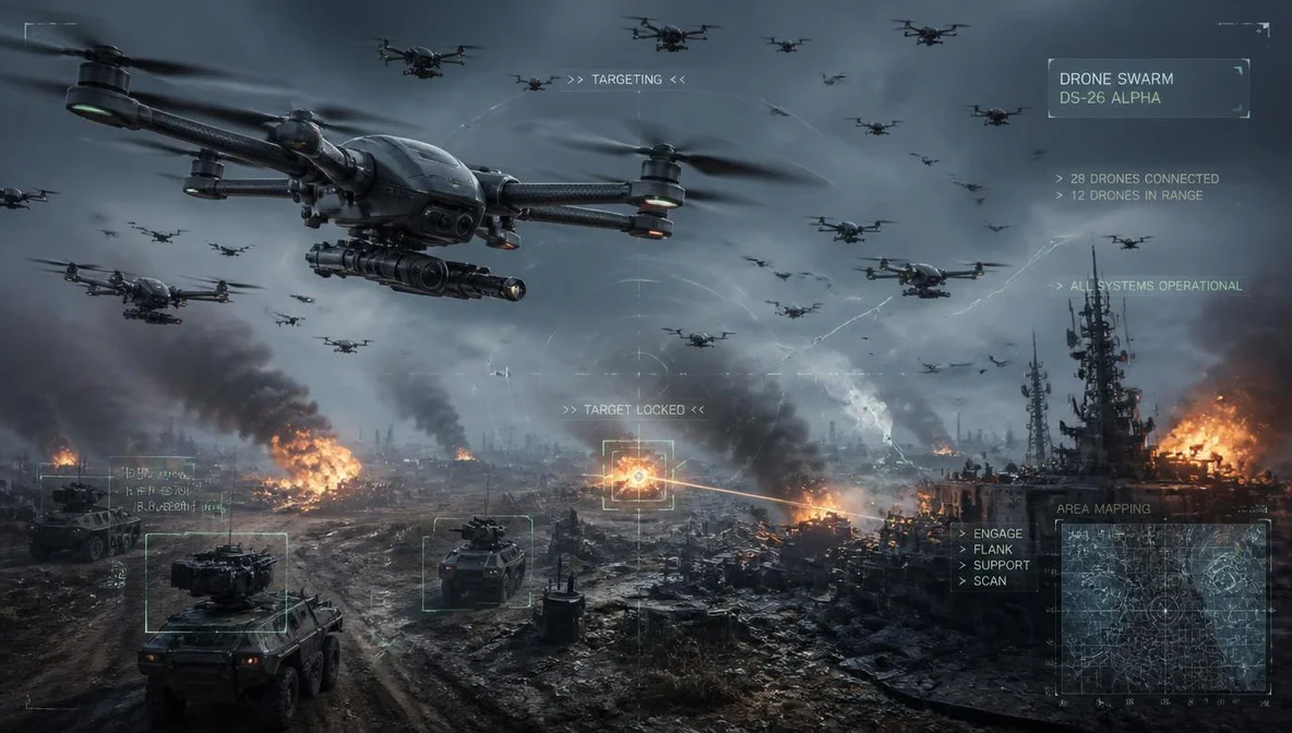 Guerre autonome : pourquoi l'Occident perd la course aux drones intelligents