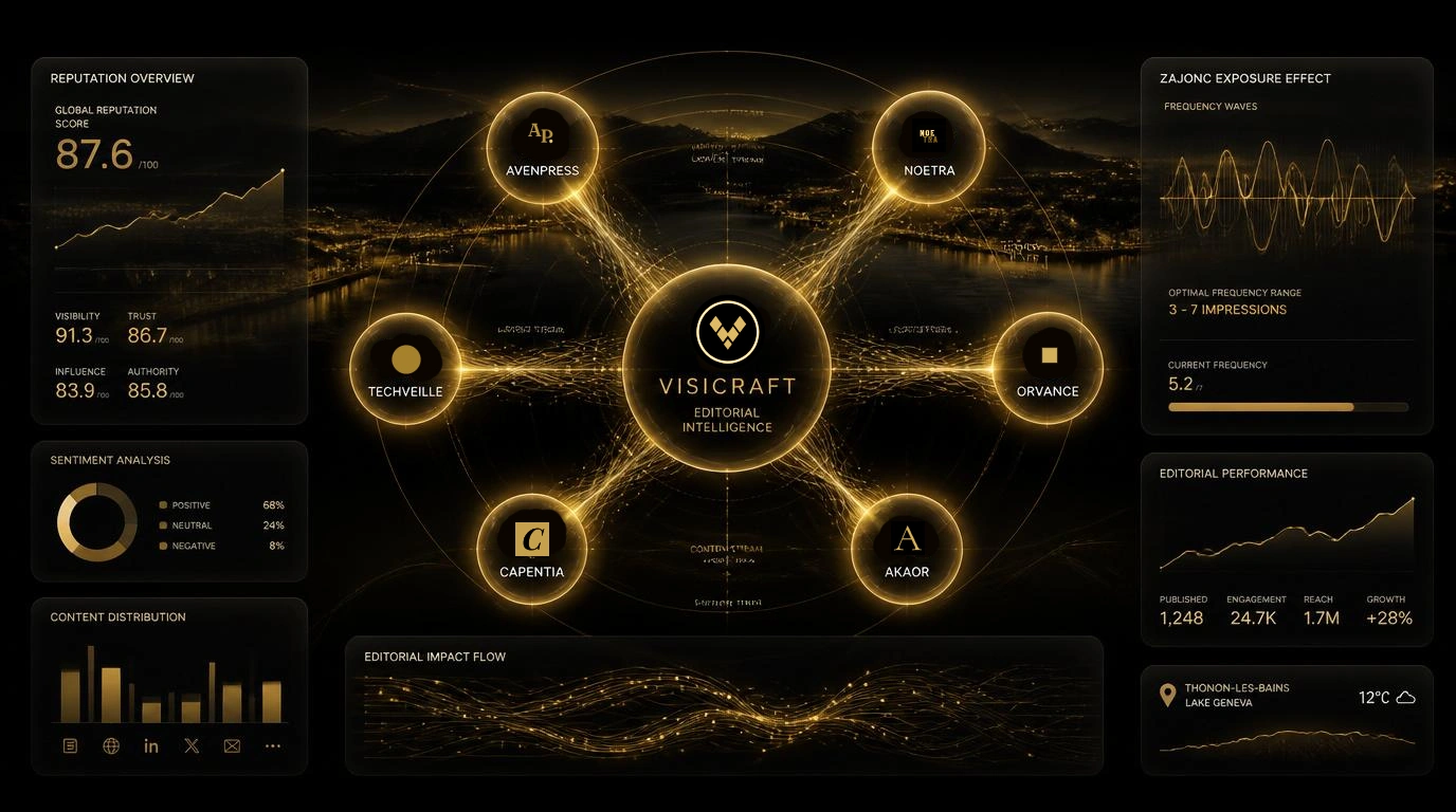 Visicraft constellation médias 2026
